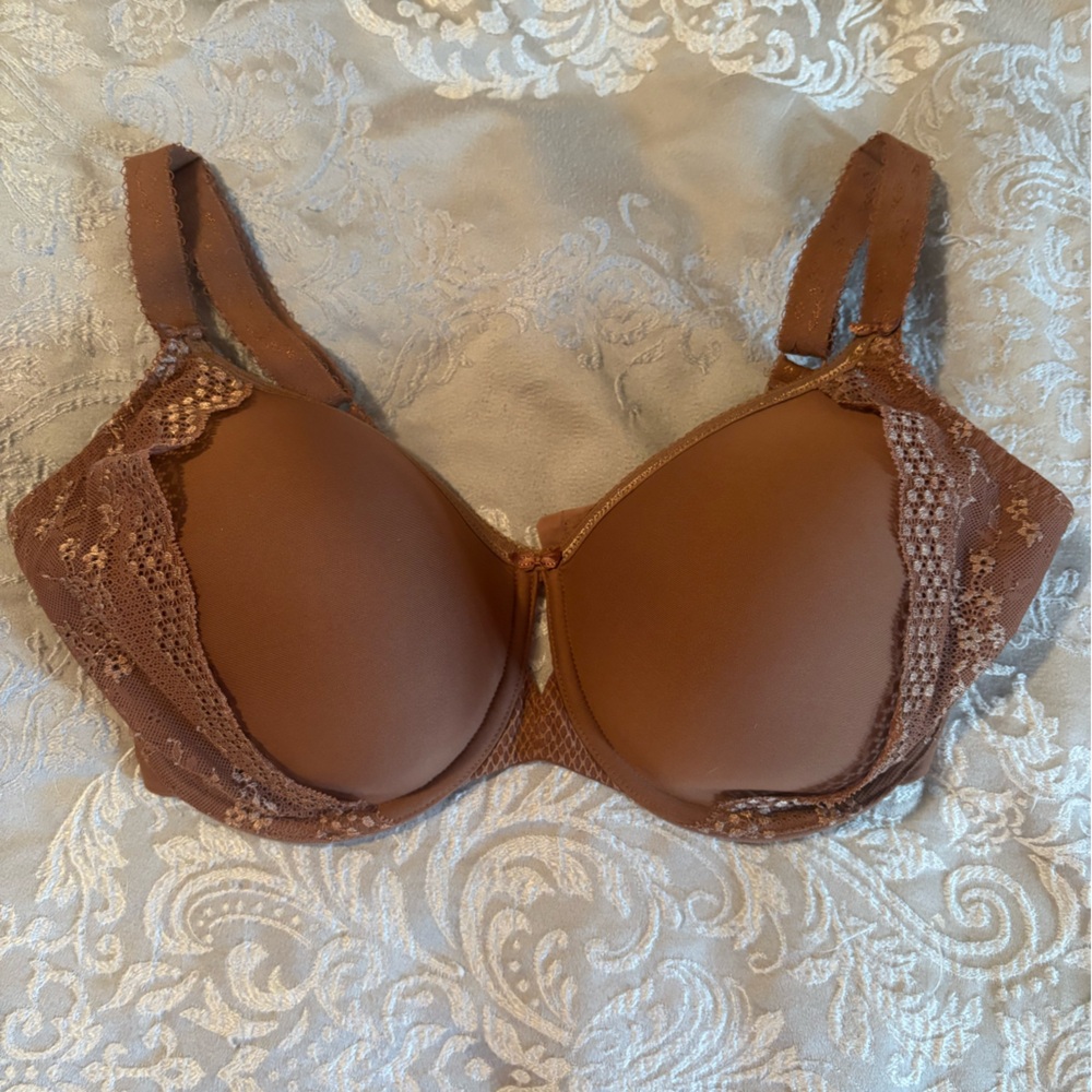 Elomi Charley Brown Bra. Size 34I